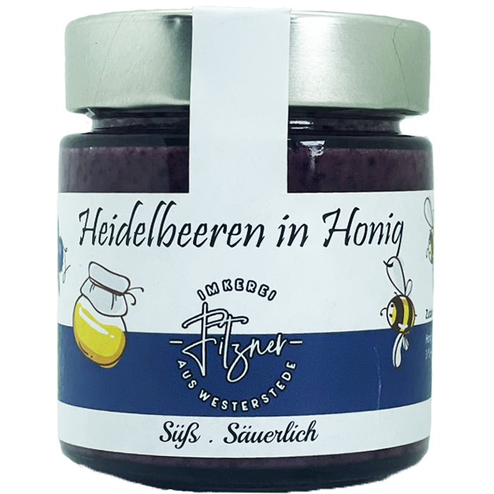 Heidelbeere in Honig