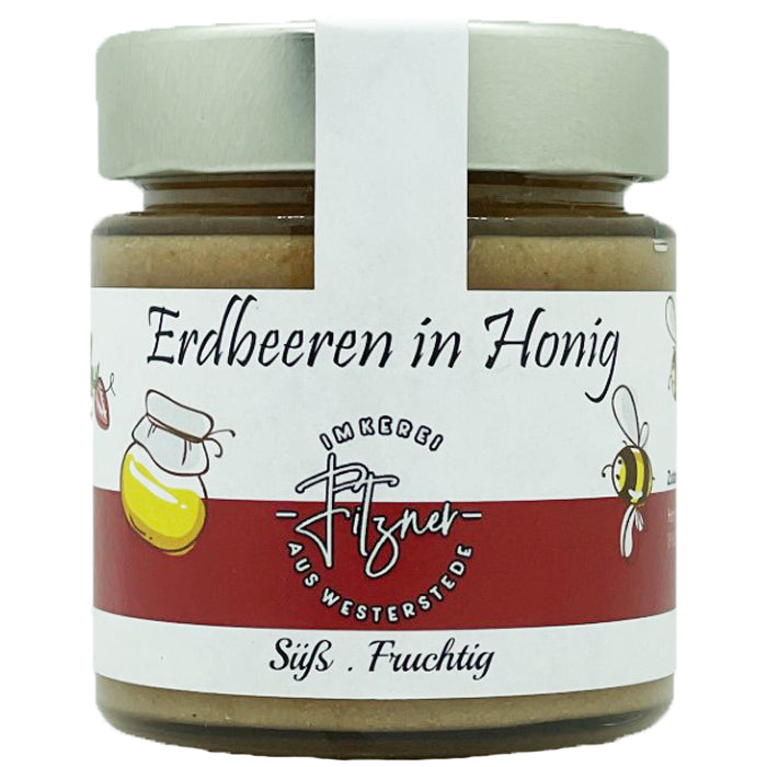 Erdbeere in Honig