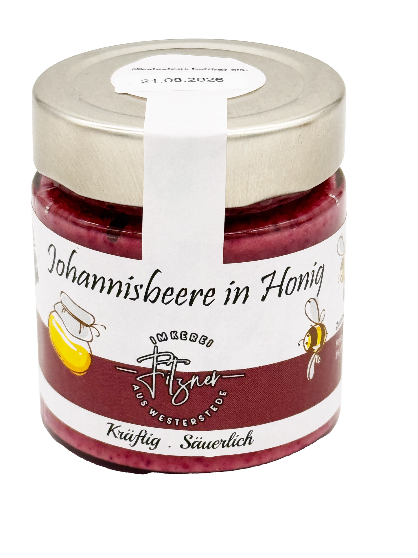 Johannisbeere in Honig