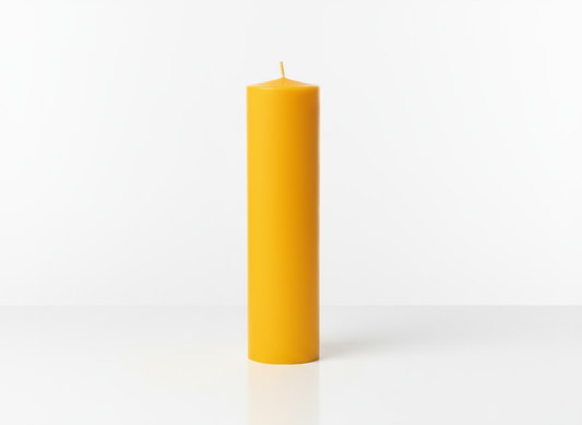 Bienenwachskerze Stumpen – groß, 850 g